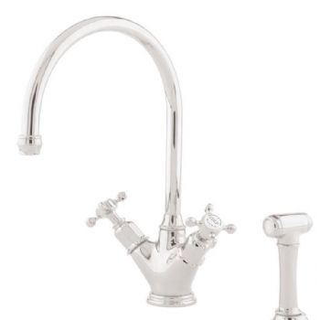 An image of Perrin & Rowe Minoan 4365 (with Rinse) Kitchen Tap