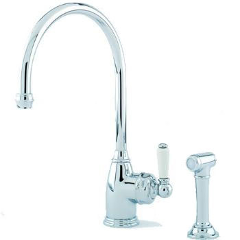 An image of Perrin & Rowe Parthian 4346 (with Rinse) Kitchen Tap
