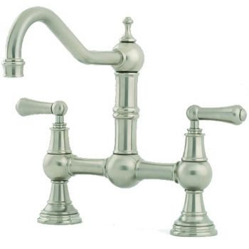 An image of Perrin & Rowe Provence 4751 (Lever Handles) Kitchen Tap