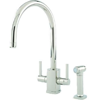 An image of Perrin & Rowe Rubiq 4308 With Rinse Kitchen Tap