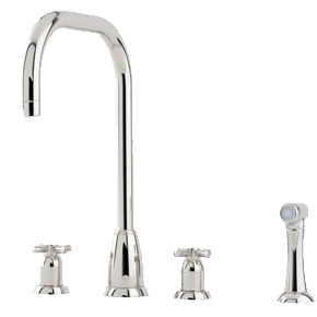 An image of Perrin & Rowe Callisto 4892 With Handrinse Kitchen Tap