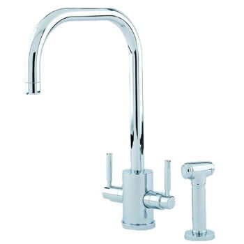 An image of Perrin & Rowe Orbiq 4314 (With Handrinse) Kitchen Tap