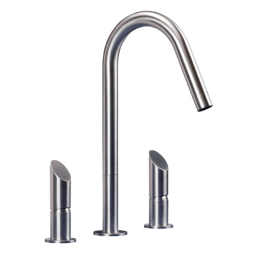 An image of MGS T45 3 Hole Mixer Kitchen Tap