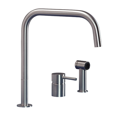 An image of MGS F2 SQ SP Side Spray Kitchen Tap