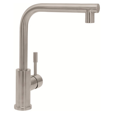 An image of Villeroy & Boch Modern Steel Kitchen Tap