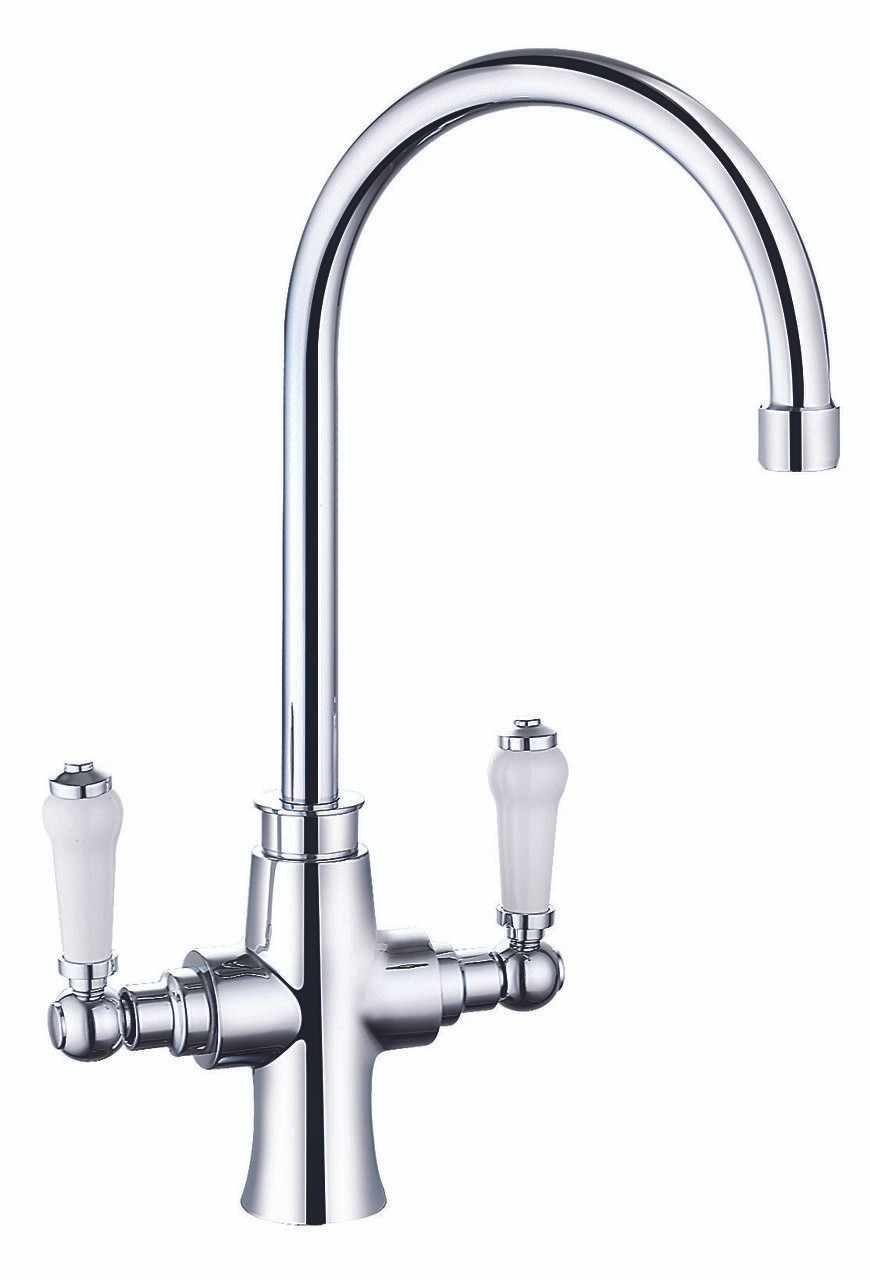 An image of Brass & Traditional Kingscote Traditional Kitchen Tap