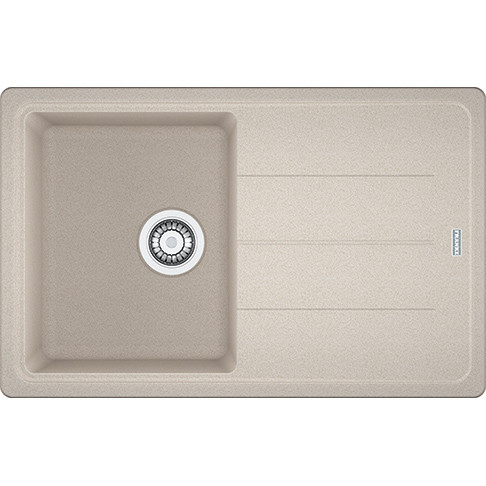 An image of Franke Basis BFG611-78 Fragranite Coffee Kitchen Sink