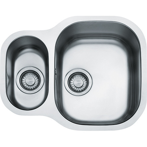 An image of Franke Compact CPX160P Undermount 1.5 Bowls Reversible
