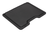 An image of Franke Hydro HDX Chopping Board Synthetic Sanitized Black 112.0284.156