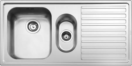 An image of Smeg LL102 Alba One + Half Bowl Kitchen Sink With Drainer