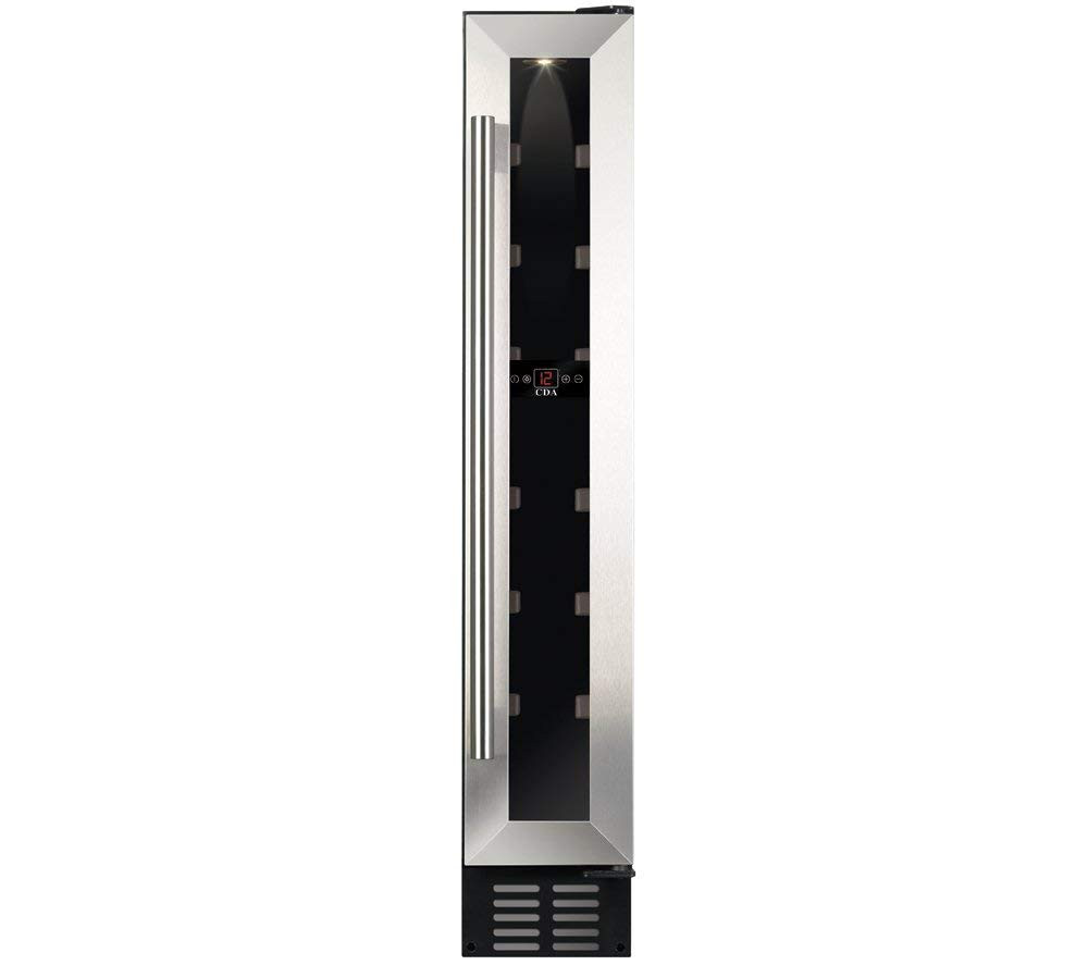 An image of Stainless Steel/Black Integrated 15cm Matrix Wine Cooler