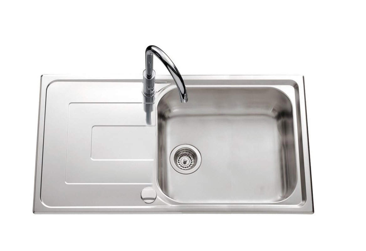 An image of Luisina Debussy 1 Large Bowl And Drainer Kitchen Sink