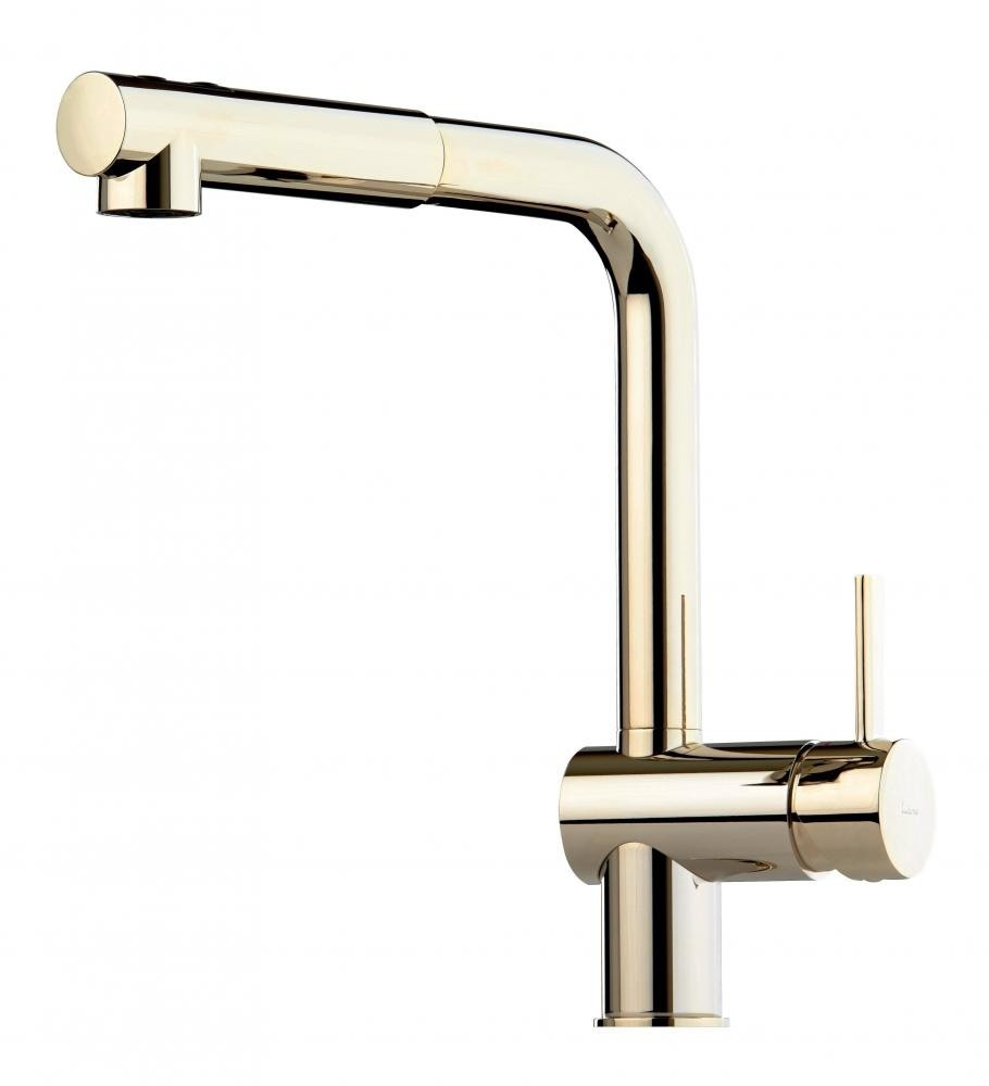 An image of Single Lever Tap White Gold