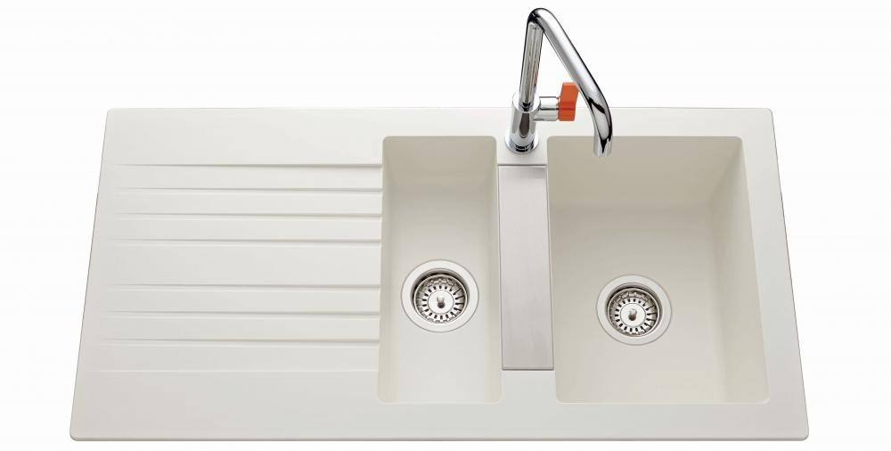 An image of Luisina Solaire One + Half Bowl Kitchen Sink