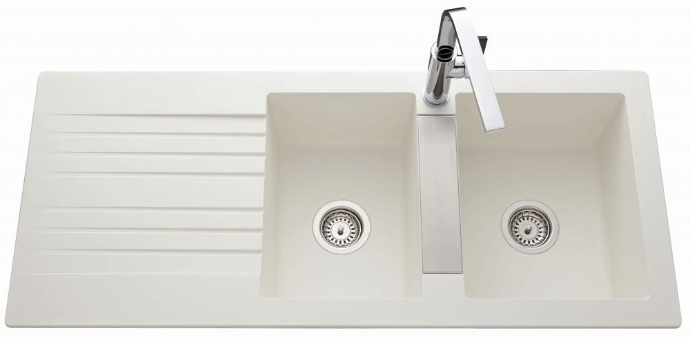 An image of Luisina Solaire EV299VEAP Double Bowls Kitchen Sink