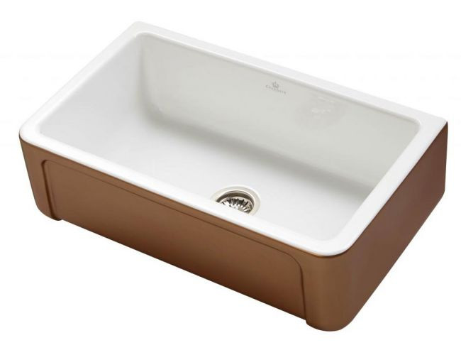 An image of Chambord Henri II 1.0 Bowl Copper Belfast Sink