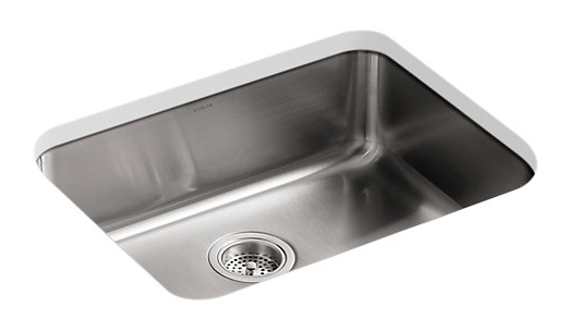 An image of Kohler Icerock Single Kitchen Sink - 191mm Height