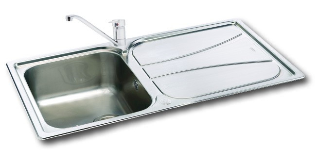 An image of Carron Phoenix Zeta 100 Kitchen Sink