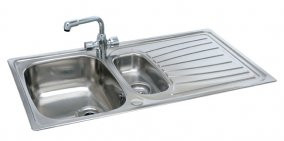 An image of Carron Phoenix Precision Plus 150 Kitchen Sink