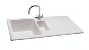 An image of Carron Phoenix Solaris 150 Kitchen Sink