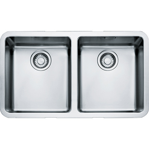 An image of Franke Kubus KBX120 34-34 Stainless Steel Kitchen Sink