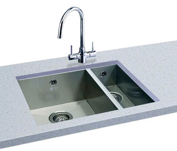 An image of Carron Phoenix Tetra 150 Kitchen Sink