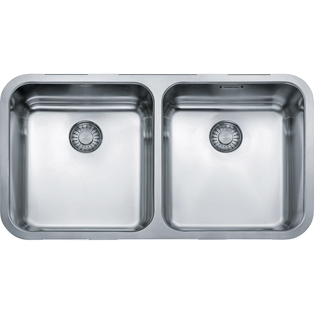 An image of Franke Largo LAX120 36-36 Stainless Steel Kitchen Sink
