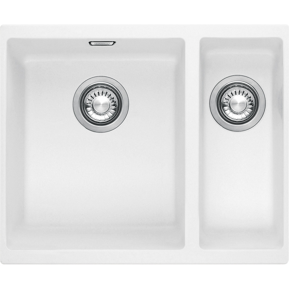 An image of Franke Sirius SID160 Tectonite Polar White Kitchen Sink