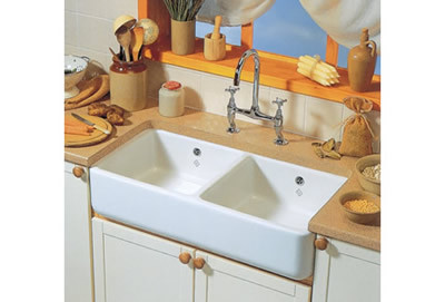 An image of Shaws Double 1000 Kitchen Sink