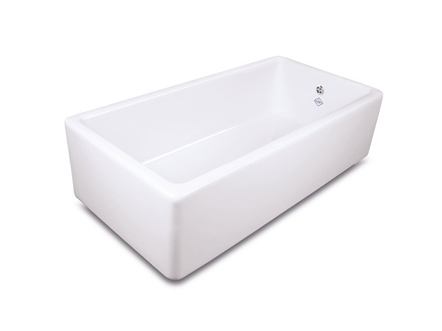 An image of Shaws Butler 1000 Single Bowl Ceramic Kitchen Sink