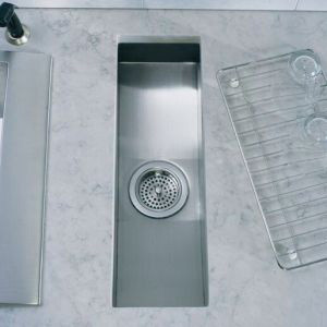 An image of Kohler Icerock Trough 559mm Kitchen Sink