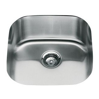 An image of Kohler Icerock Single Bowl 490 X 490mm Kitchen Sink
