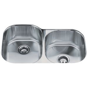 An image of Kohler Icerock 1.5L Hi/Low Kitchen Sink