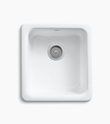 An image of Kohler Iron Tones Medium Bowl Kitchen Sink