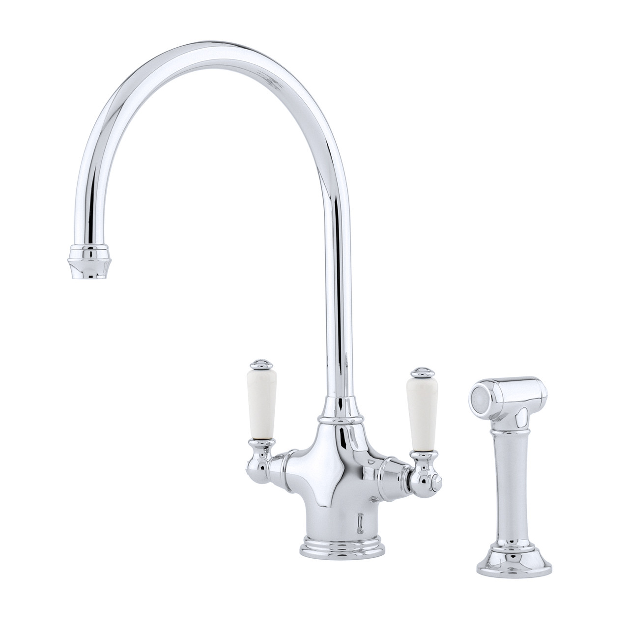 An image of Perrin & Rowe Phoenician 4360 (with Rinse) Kitchen Tap