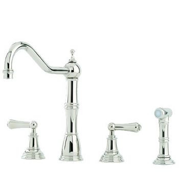 An image of Perrin & Rowe Alsace 4776 (with Rinse) Kitchen Tap