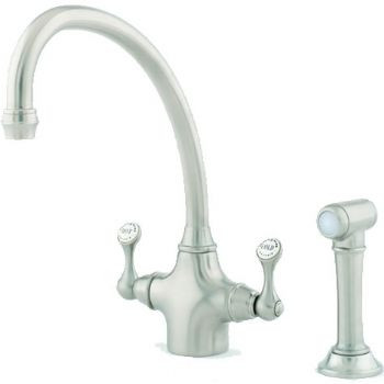 An image of Perrin & Rowe Etruscan 4350 (with Rinse) Kitchen Tap
