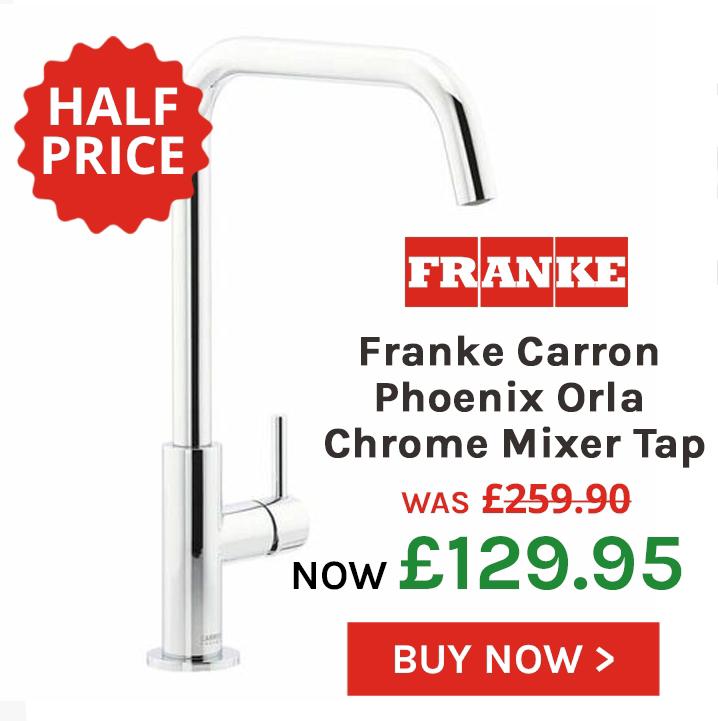 Franke Carron Phoenix Orla Chrome Kitchen Mixer Tap