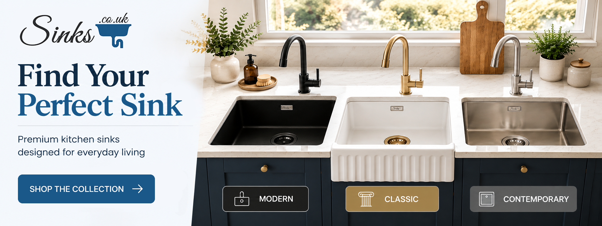 SHOP NOW Sinks